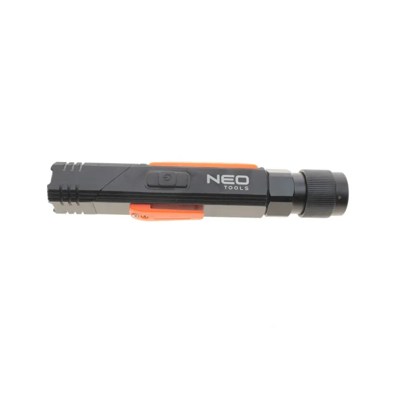 Ліхтарик акумуляторний NEO TOOLS 99-034 CREE XPE + COB LED 3W USB