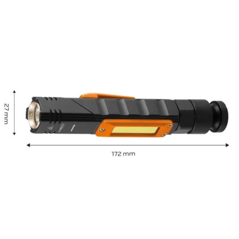 Ліхтарик акумуляторний NEO TOOLS 99-034 CREE XPE + COB LED 3W USB