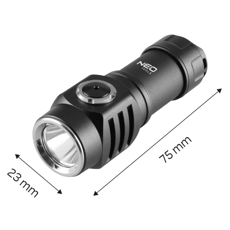 Ліхтарик акумуляторний  C 500 lm SST20 LED (USB)