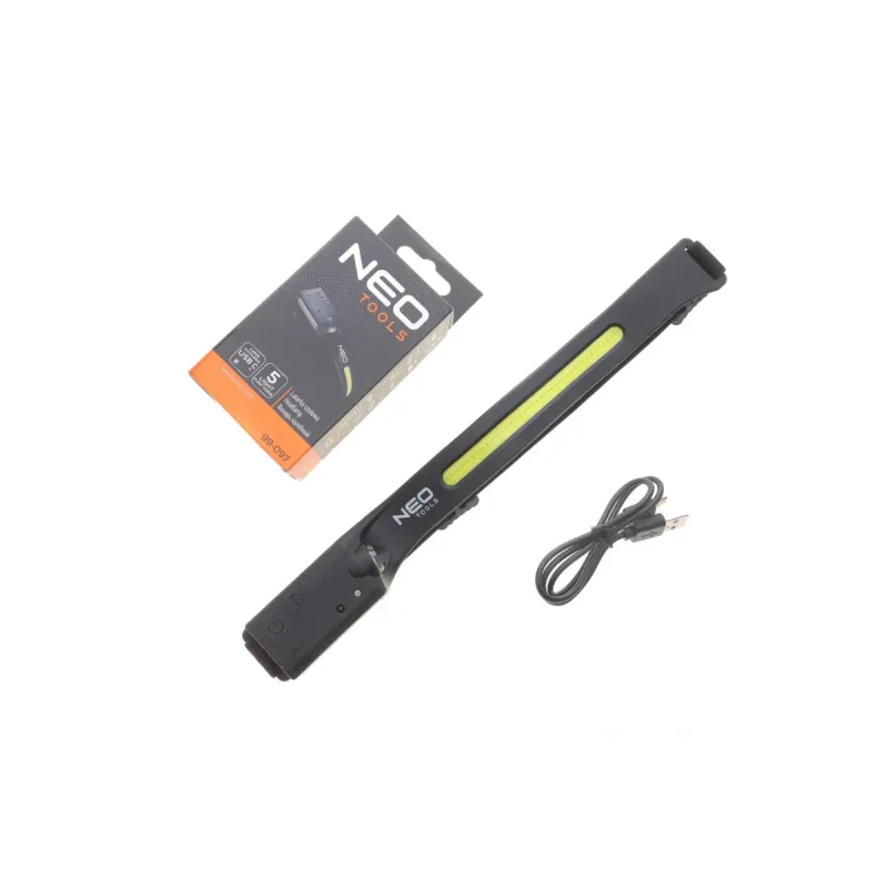 Ліхтарик налобний NEO TOOLS 99-097 (3W/350Lm/XPE+COB LED)