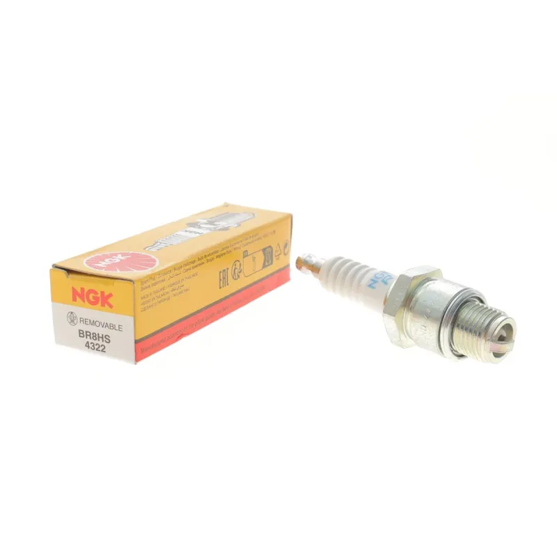 Свічка запалювання NGK BR8HS 4322 для Honda, Kawasaki, Suzuki, Toyota, діаметр різьби M14 x 1,25