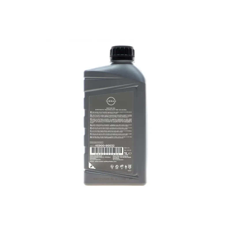 Олива моторна NISSAN 5W40 (1л) A3/B4 KE90090032