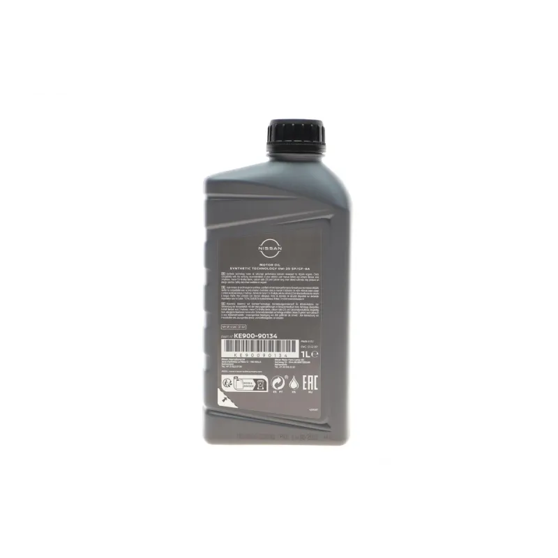 Моторна олива NISSAN 0W-20 SP/GF-6A 1л (KE90090134)