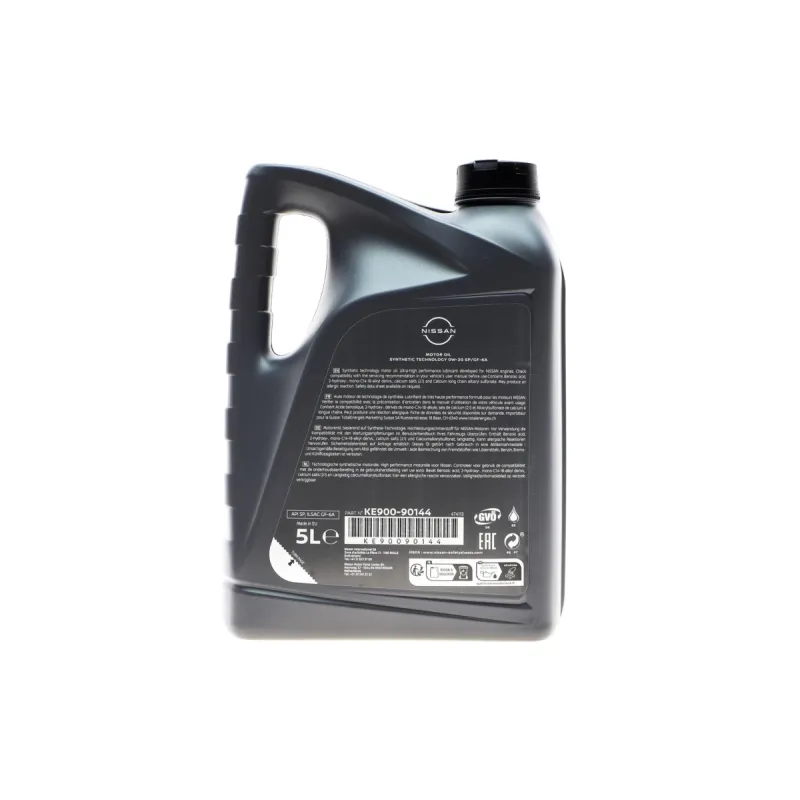 Олива 0W20 Nissan Motor Oil (5L) (SP/GF-6A)