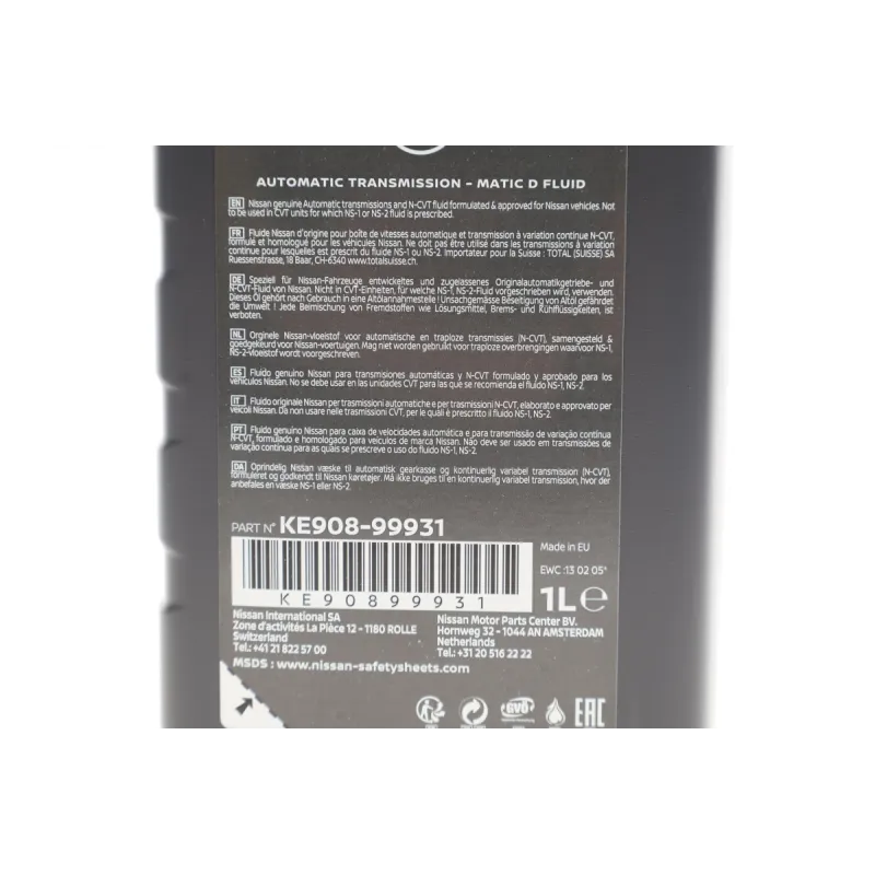 Олива ATF Matic Fluid D (1L)