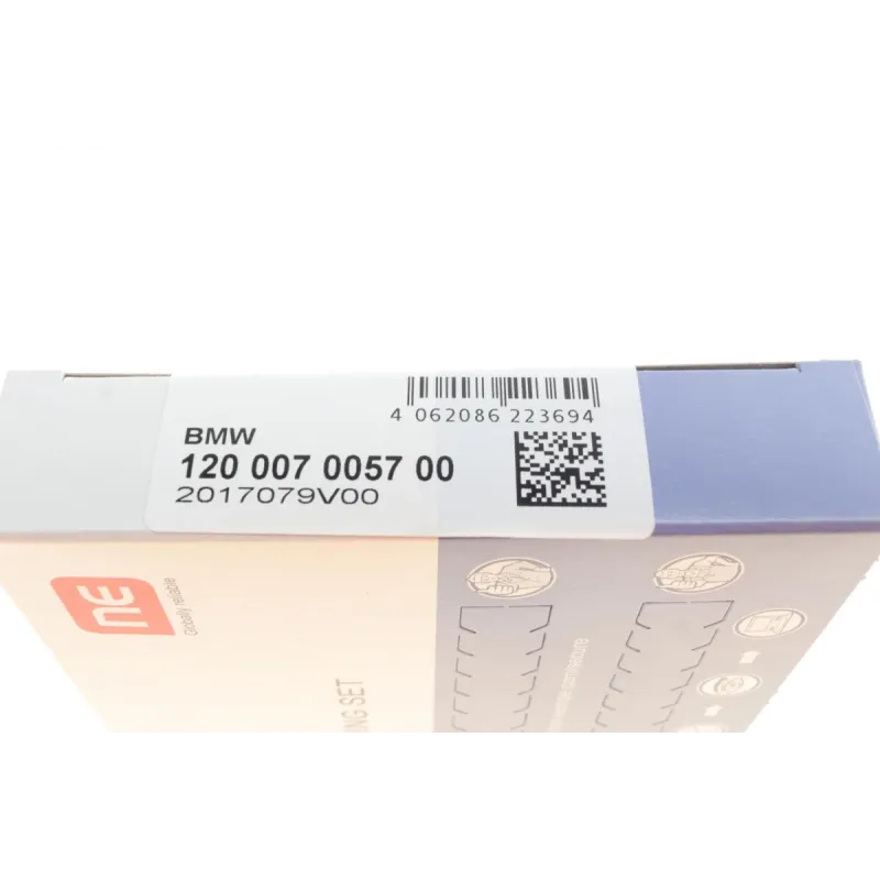 Кільця поршневі BMW X5 (E70)/X6 (E71) 3.0d 09-14 (N57) (84.00mm/STD) (1.75-1.75-2.0) = 8907590000