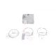 Комплект поршневих кілець NPR 120 051 0001 00 для Volvo XC70/XC90 2.4 D5 2002-2007 (81.00mm/STD)
