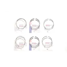 Комплект поршневих кілець NPR 121 085 0067 00 для Mazda 3/CX-7 2.3D 2006-2014 (87.50mm/STD)