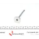 Клапан випускний NPR 148 010 0001 00 для Mercedes-Benz OM616/OM617 2.4D/3.0D 1975-1991, 34.2x10x131.1 мм