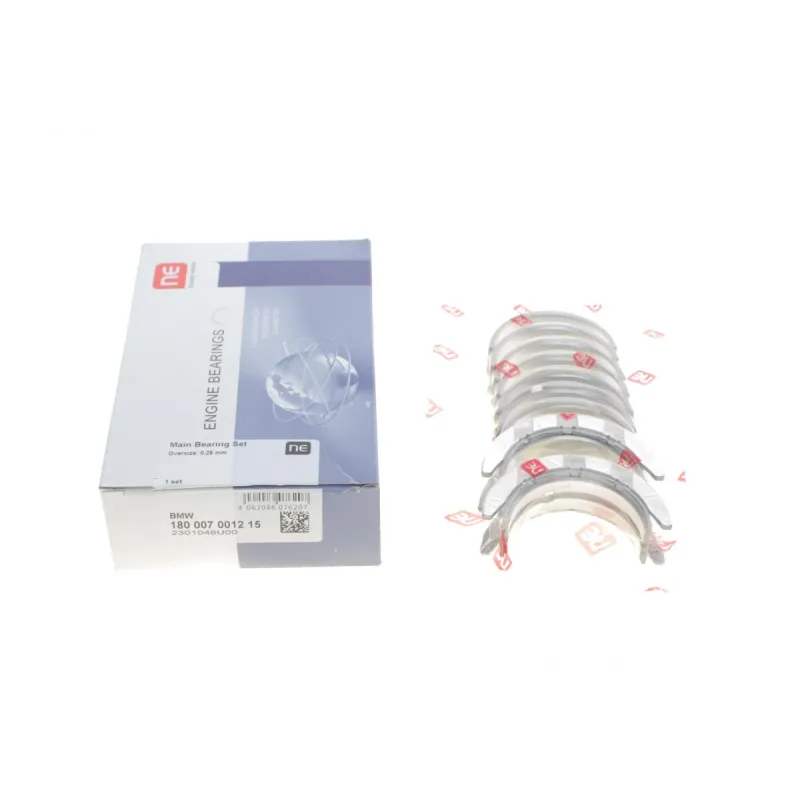 Вкладиші корінні BMW 3 (F30/F80)/5 (F10)/X5 (F15/F85) 2.0 i N20/N26 11-18 (+0.25) = 6007112500