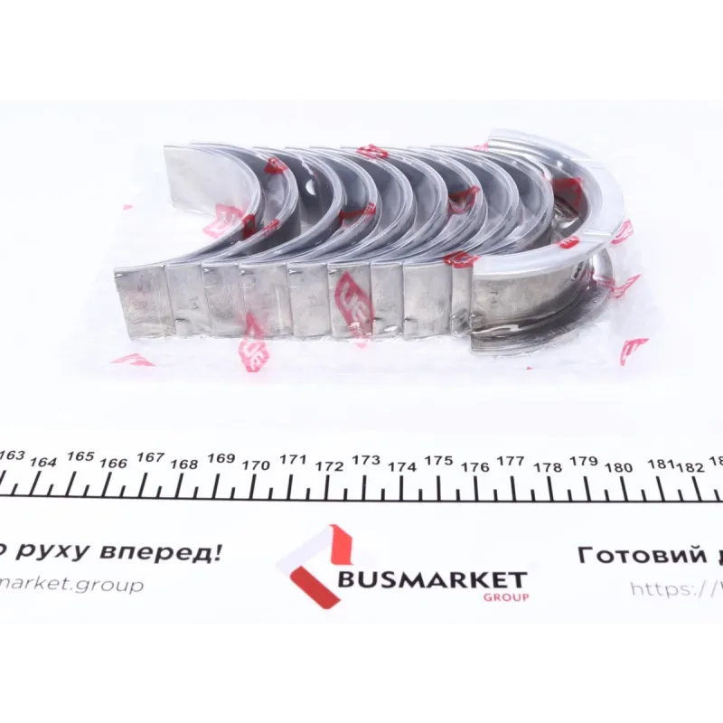 Вкладиші корінні NPR 180 121 0005 15 Fiat Ducato 2.3 JTD (+0.25)