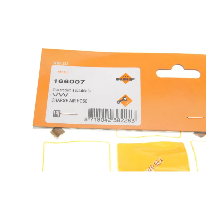 Патрубок інтеркулера (задній) (R) VW Caddy III 1.9TDI 03-