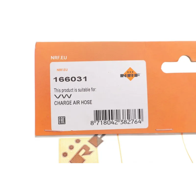 Патрубок інтеркулера NRF 166031 для Volkswagen Golf IV, Skoda Octavia 1.9TDI 2000-2006
