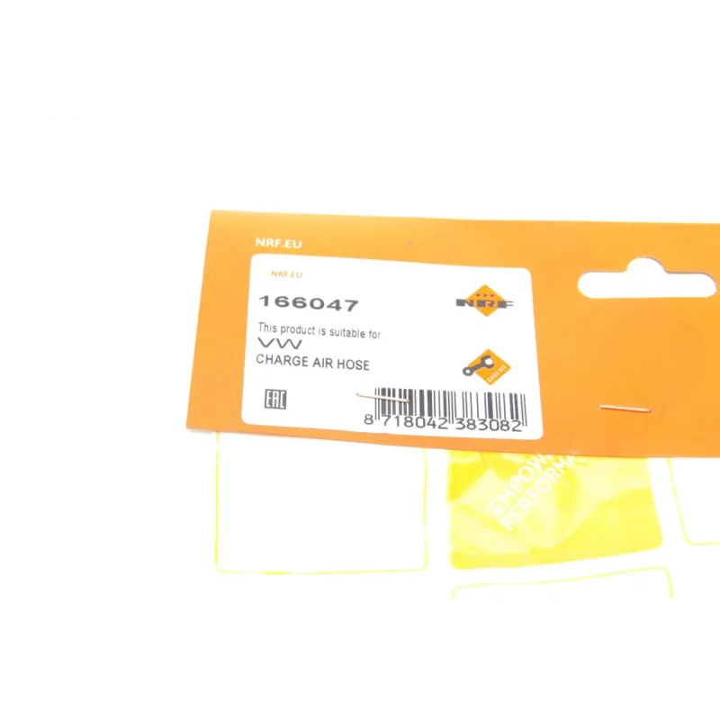 Патрубок інтеркулера NRF 166047 для Volkswagen Golf IV 1.9TDI 1997-2004, Audi A3 1.9TDI 1996-2003