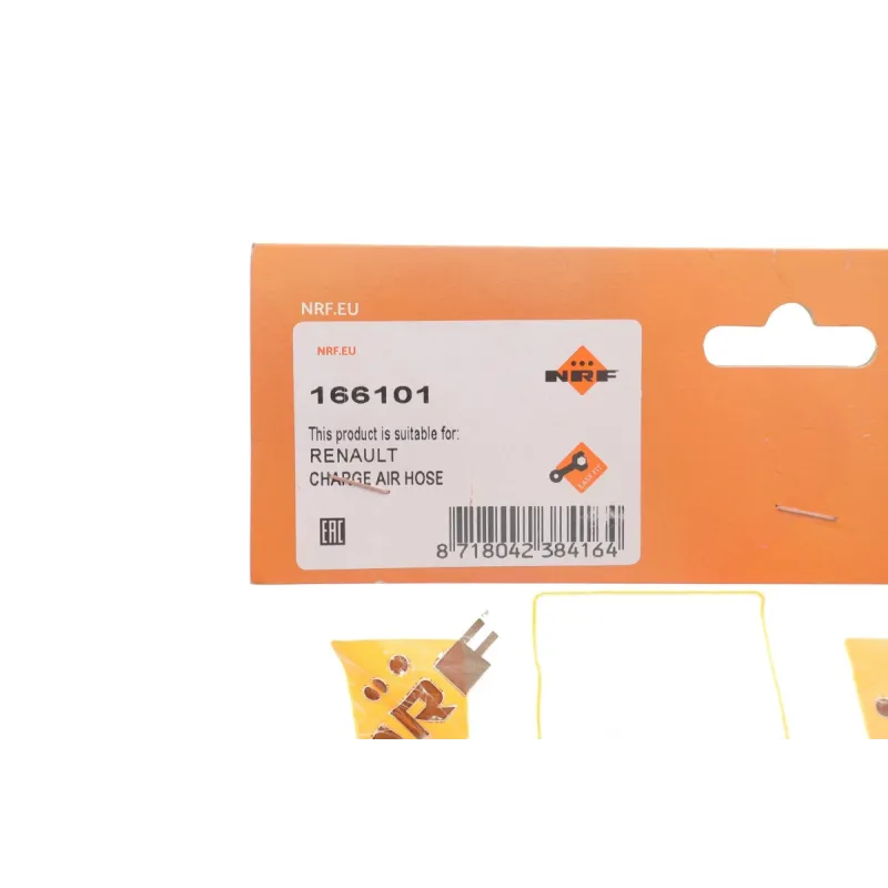 Патрубок інтеркулера NRF 166101 для Renault Clio III 1.5 dCi 2005-2012