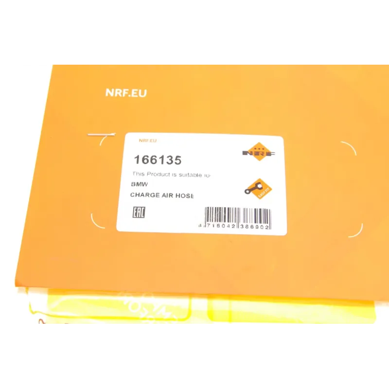Патрубок інтеркулера NRF 166135 для BMW 3 (E46) 2.0D 2001-2005, 54/54 мм