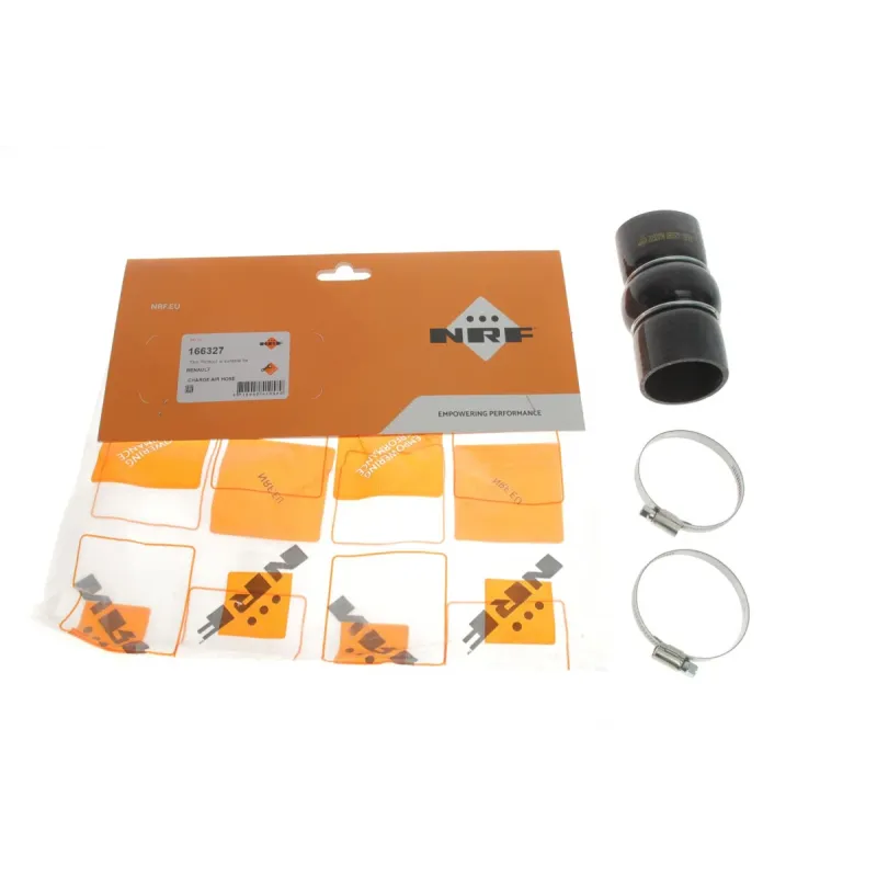 Патрубок інтеркулера NRF 166327 для Dacia Duster/Renault Clio IV 1.5dCi 50/50мм