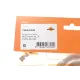 Патрубок інтеркулера NRF 166459 лівий для Dacia Dokker/Renault Clio 1.5dCi 810 мм