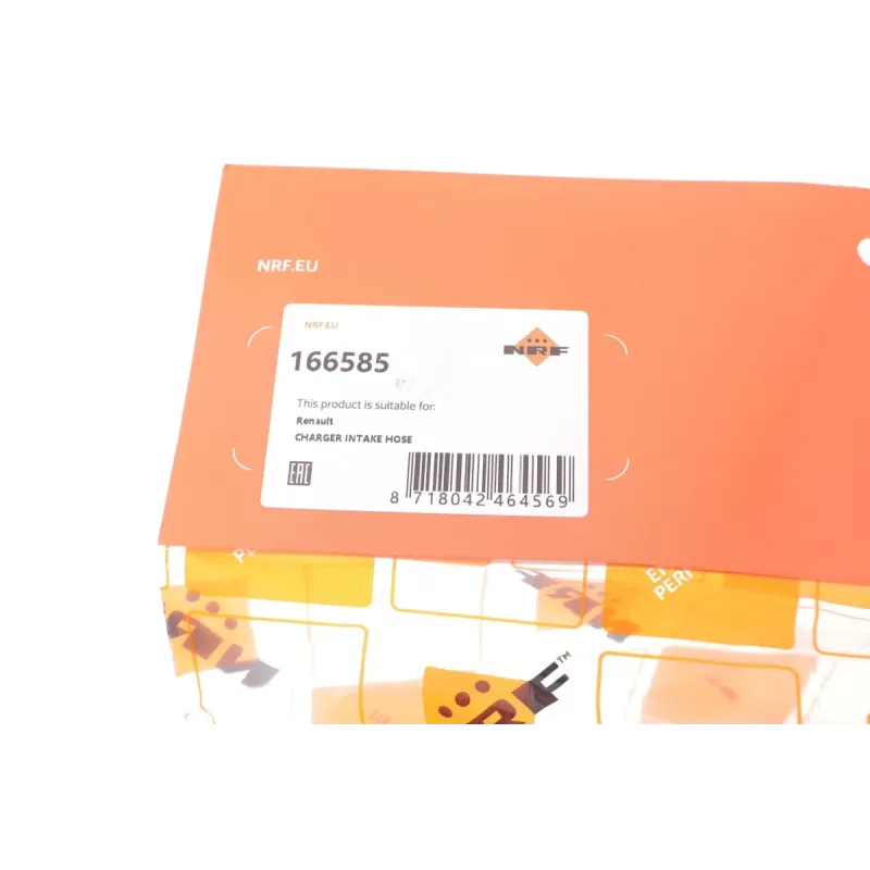 Патрубок інтеркулера NRF 166585 для Renault Megane 1.5 dCi 2002-2007, 50/53 мм