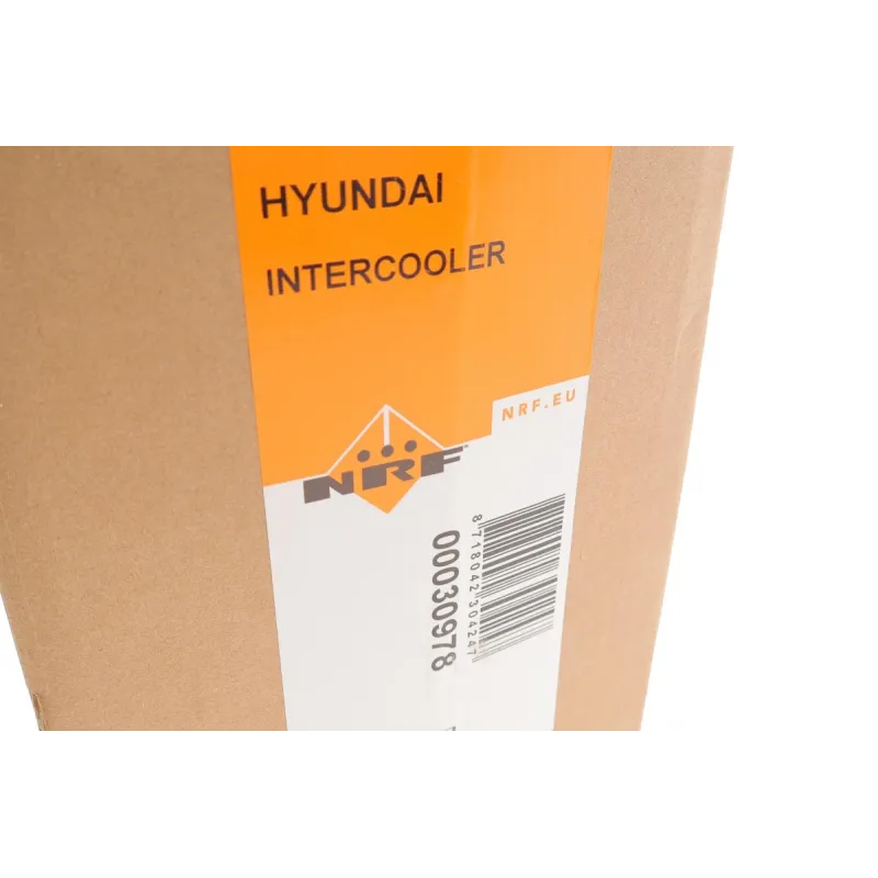 Радіатор інтеркулера NRF 30978 для Hyundai i20, i30, Kia Ceed, Rio 1.1D-1.6D 2010-, 300x161x85 мм