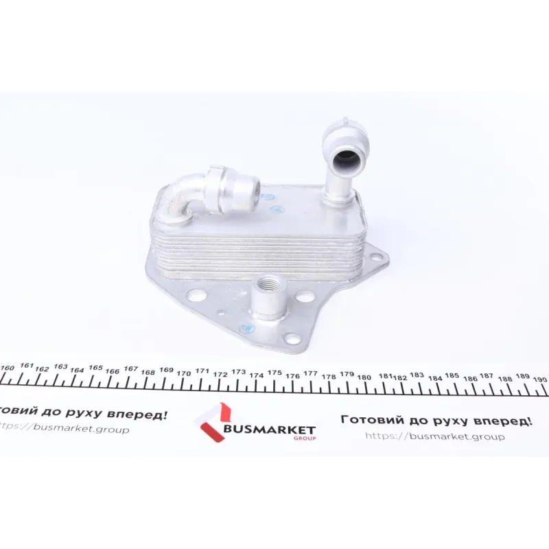 Радіатор масляний NRF 31344 для Fiat Doblo, Alfa Romeo Mito 1.6D, 70x141x39 мм