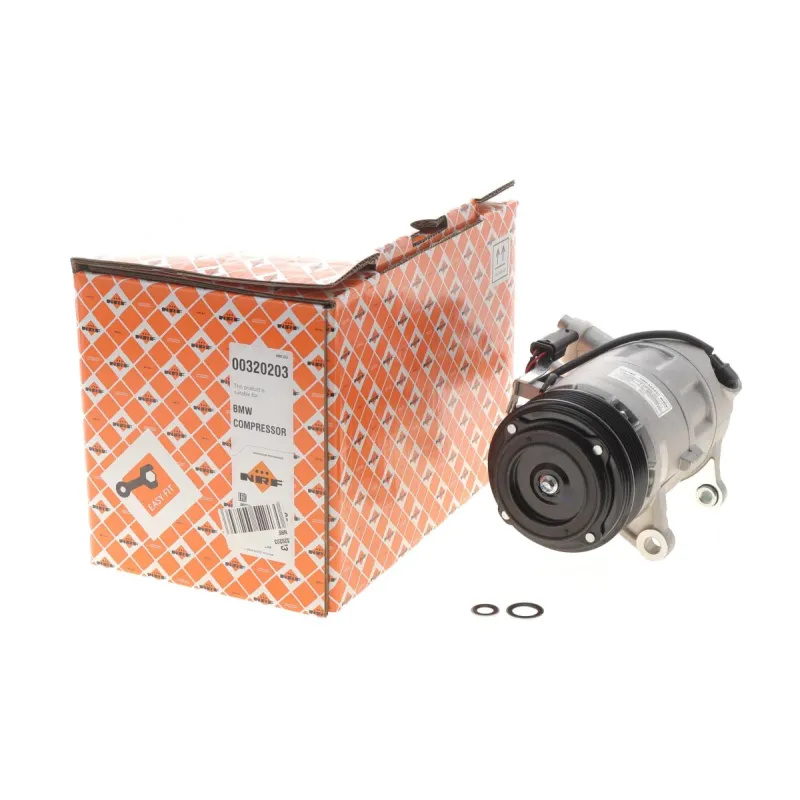 Компресор кондиціонера NRF 320203 для BMW 3 (F30/G20) B38/B47/B48/B58, 110 мм