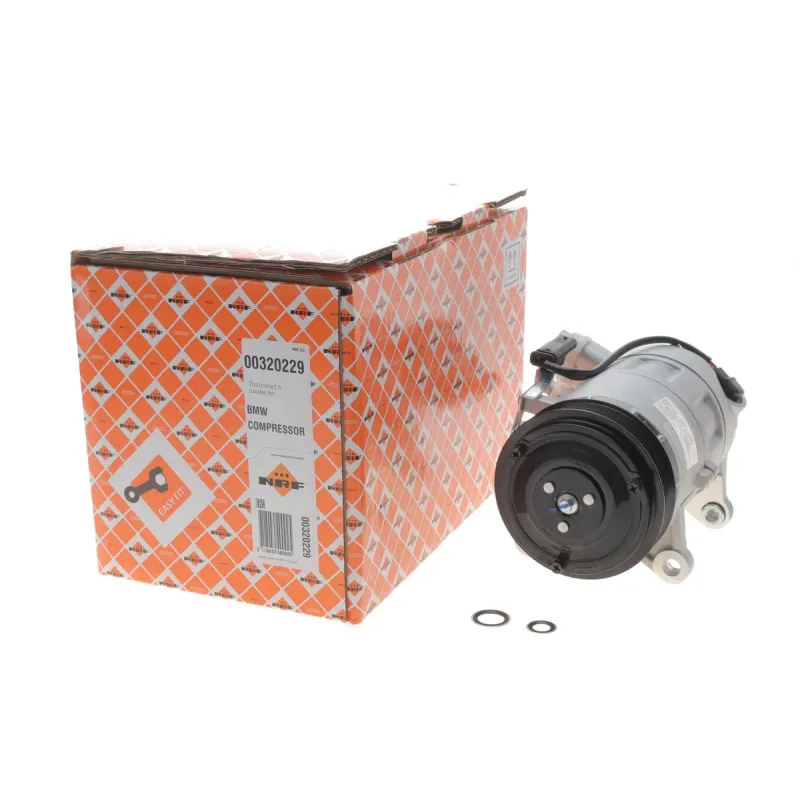 Компресор кондиціонера NRF 320229 для BMW 3 (F30/G20) B38/B48/B58, 6PK/d=110мм