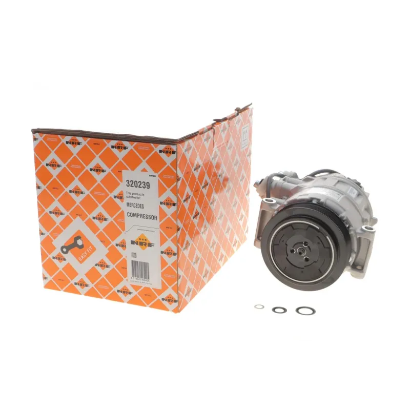 Компресор кондиціонера NRF 320239 для Mercedes-Benz GLE (W166/C292) GLS (X166) M276/M278/M157 6PK/d=110mm