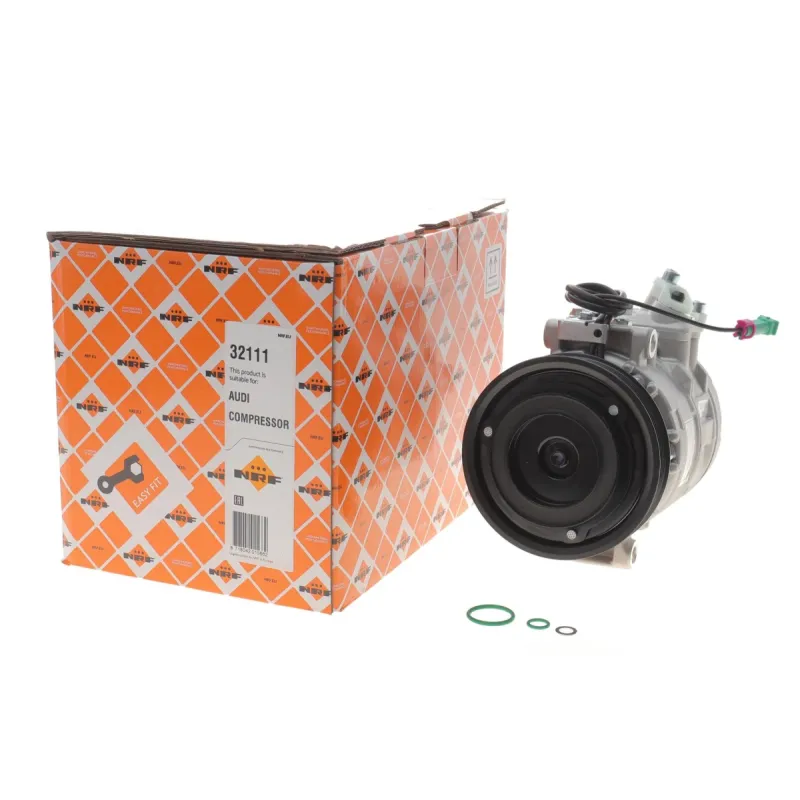 Компресор кондиціонера NRF 32111 для Audi A4/A6/A8, VW Passat 94-12 (6PK, Ø119мм)