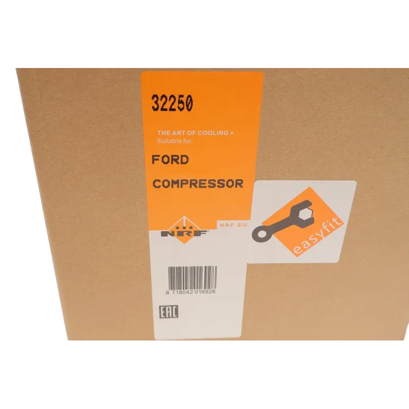 Компресор кондиціонера NRF 32250 для Ford C-Max, Kuga, Volvo C30/S40/V50 2.0D 120мм