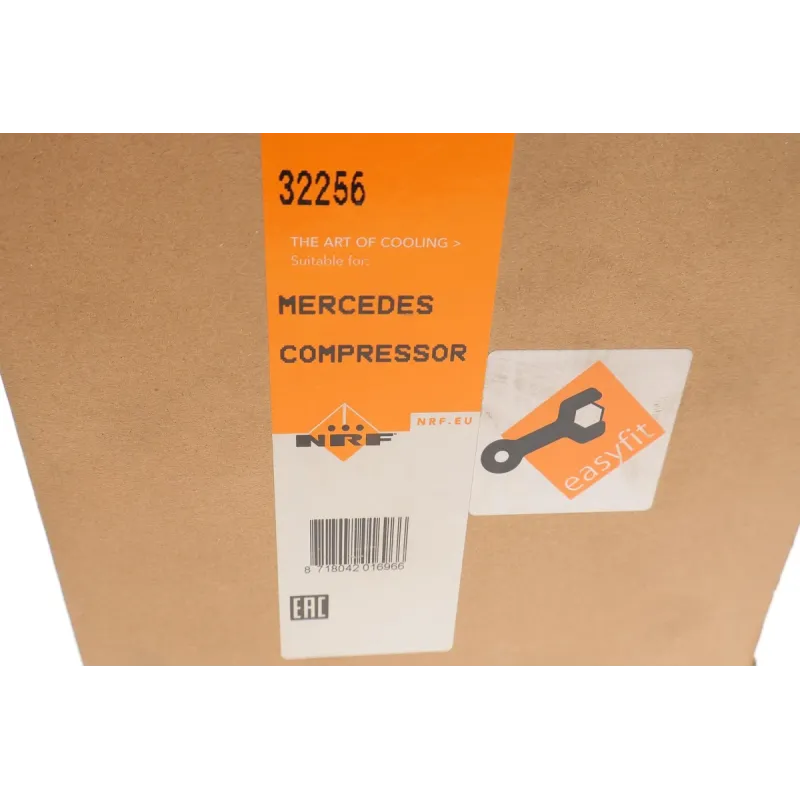 Компресор кондиціонера NRF 32256 для Mercedes-Benz Sprinter, Vito CDI (d=100mm)