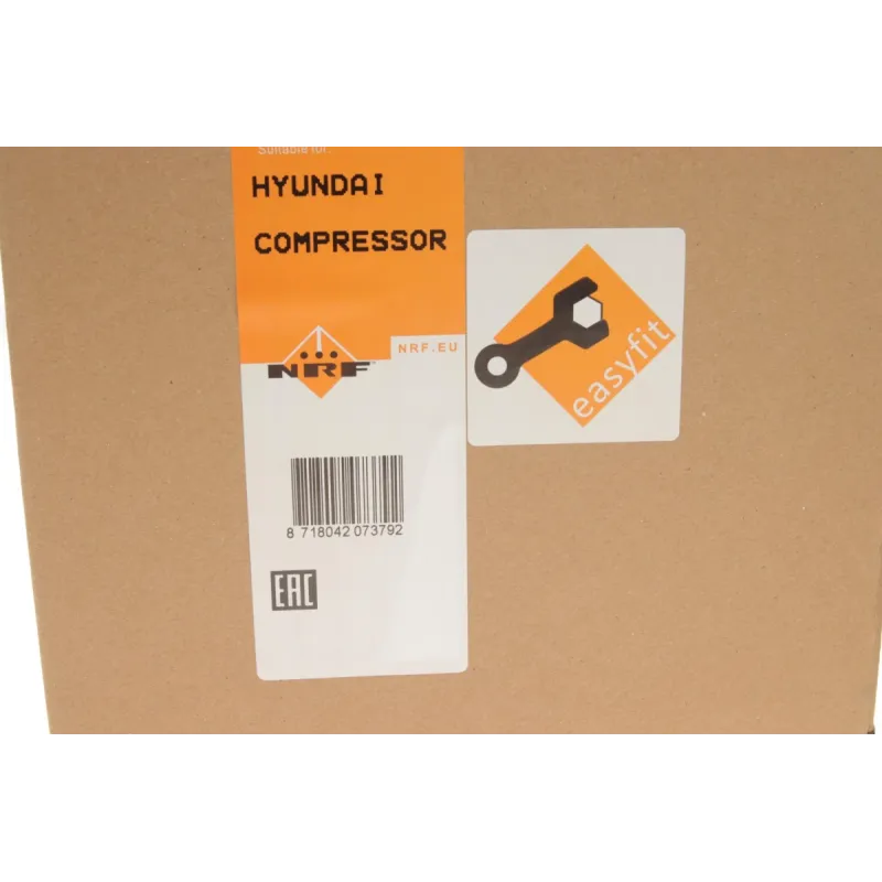 Компресор кондиціонера NRF 32467 для Hyundai Elantra/i30, Kia Ceed 1.4-2.0 (2006-2013), Ø124 мм