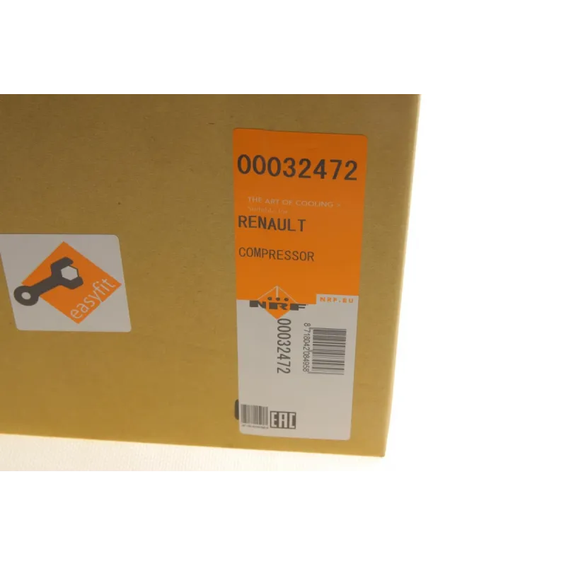 Компресор кондиціонера NRF 32472 для Nissan Qashqai, Renault Megane II, Scenic II 1.6/2.0D 2005-