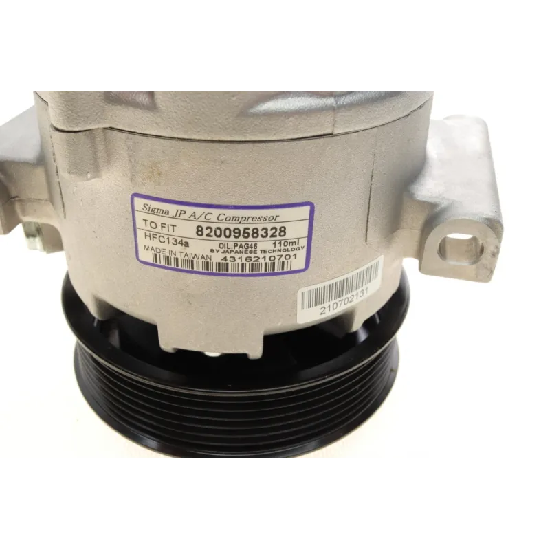 Компресор кондиціонера NRF 32598 для Renault Megane/Scenic 1.4/1.6/2.0 dCi 2009-, Ø 115 мм, 7 канавок