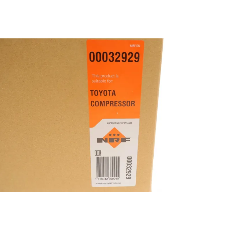 Компресор кондиціонера NRF 32929 для Toyota Avensis, RAV4 III 2.0/2.2D 2006-2018, Ø 110 мм