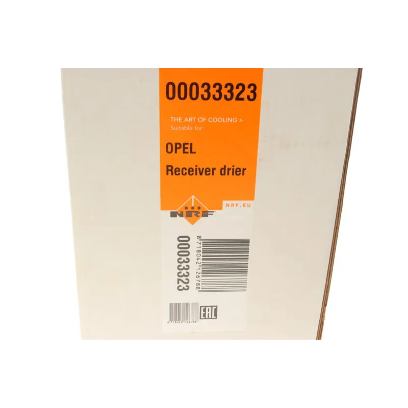 Осушувач кондиціонера NRF 33323 для Renault Master, Opel Movano 1.9-3.0dCi 2001-