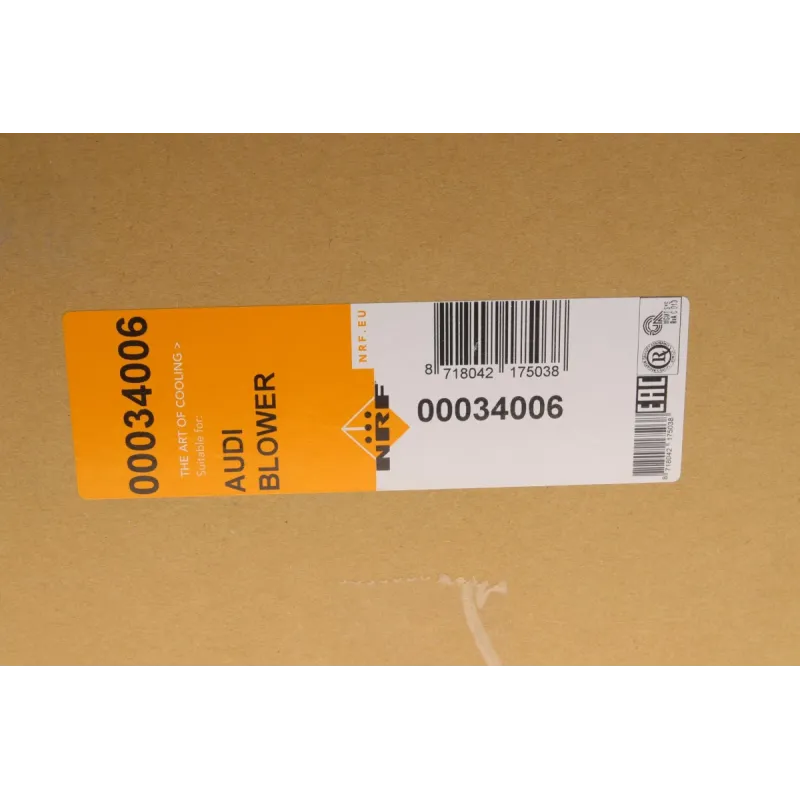 Моторчик пічки NRF 34006 для Audi A3, VW Golf, Skoda Octavia 12V