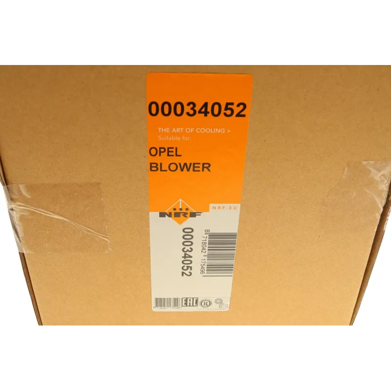 Моторчик пічки NRF 34052 для Opel Astra F 1991-2005, 12В