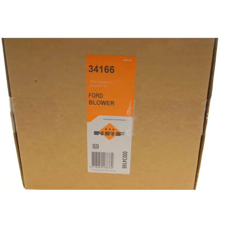 Моторчик пічки NRF 34166 для Ford Transit/Fiesta VII 12V, 2 контакти