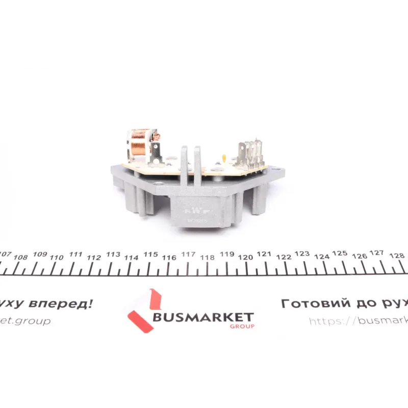Резистор вентилятора пічки NRF 342042 для Citroen Berlingo, Peugeot Partner, AX 12V, 6 контактів