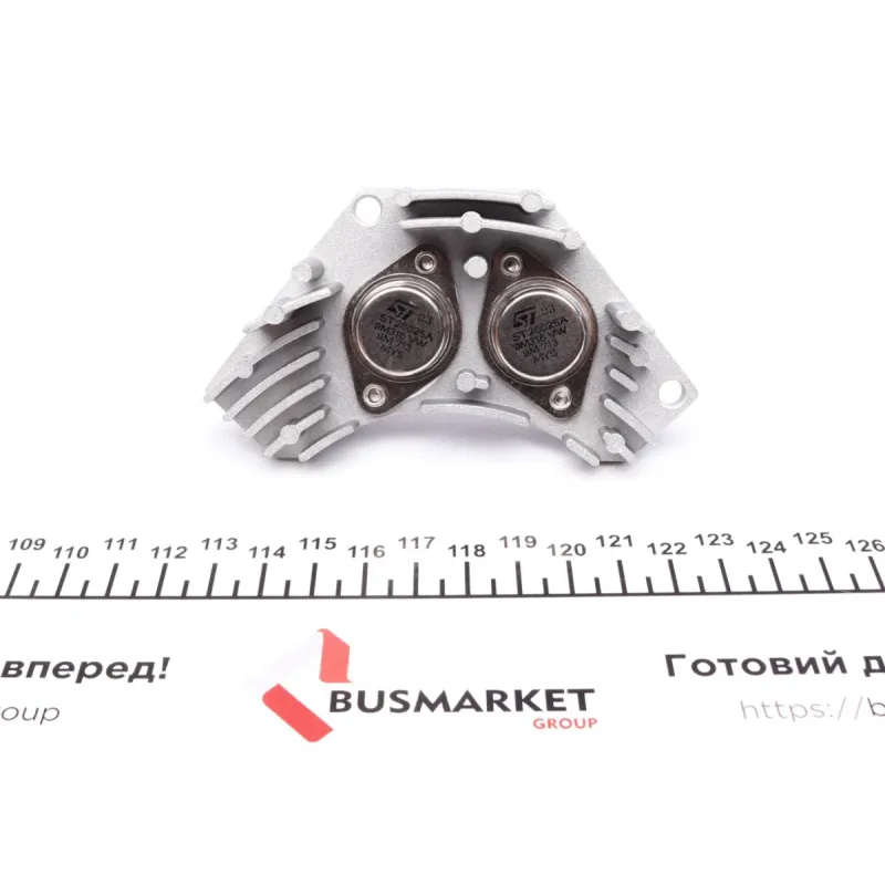Резистор вентилятора пічки NRF 342042 для Citroen Berlingo, Peugeot Partner, AX 12V, 6 контактів