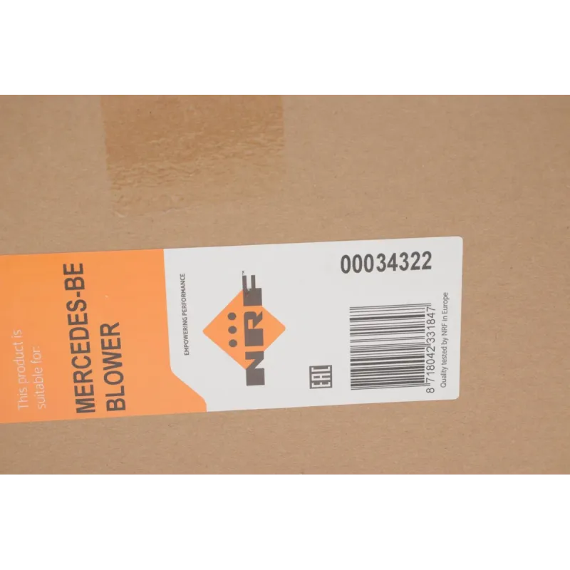 Моторчик пічки NRF 34322 для Mercedes-Benz V-Class W447 2014-, 12V