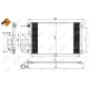 Радіатор кондиціонера (з осушувачем) Nissan Qashqai 1.6 07-13