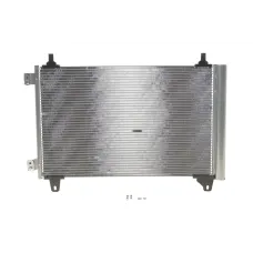 Радіатор кондиціонера NRF 350616 з осушувачем для Citroen C4, Peugeot 208/2008, 570x360x12 мм