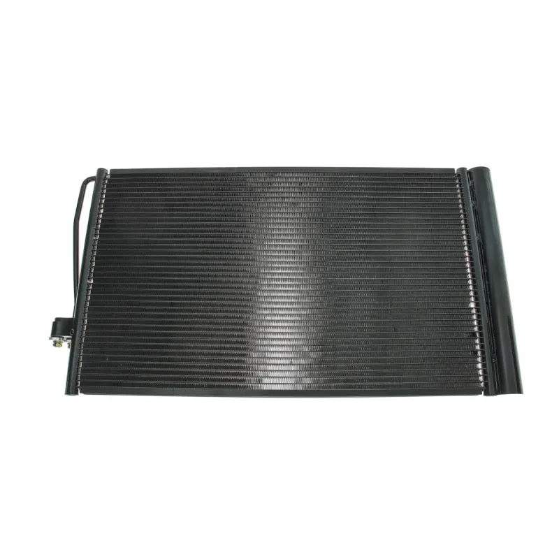 Радіатор кондиціонера NRF 35538 для BMW 5 (E60/E61) 2.0D-4.4D 2002-2010, 600x380x16 мм