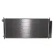 Радіатор кондиціонера NRF 35791 для Honda Jazz GD 1.2-1.5 VTEC/iDSi 2002-2008 (322x685x18 мм)