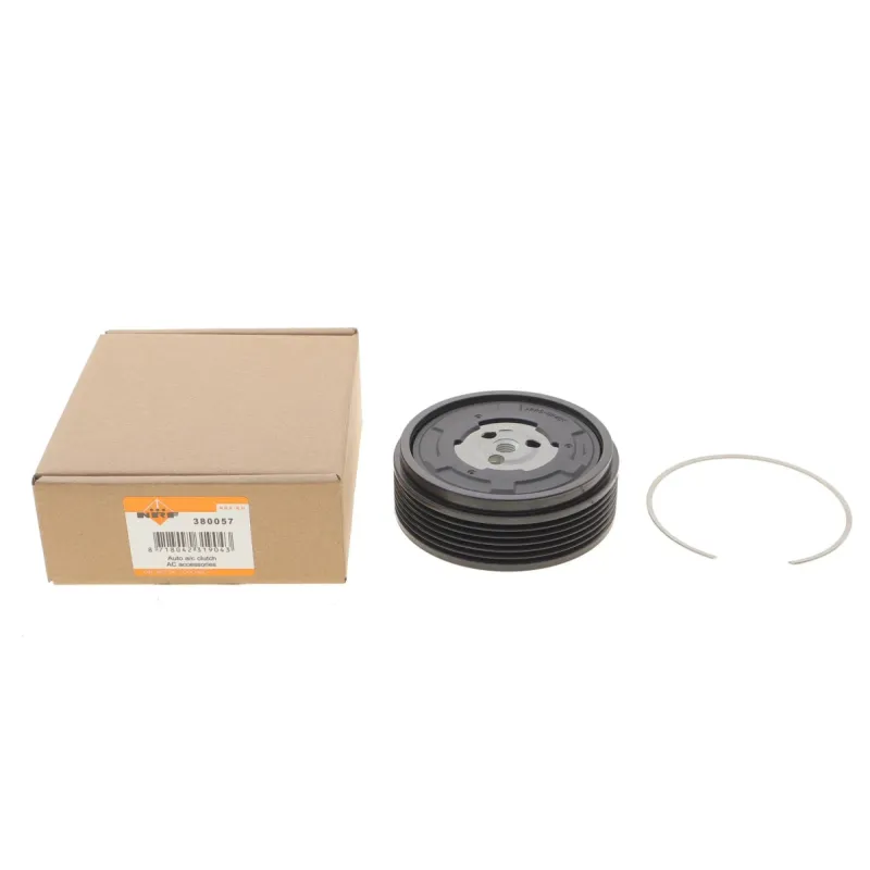 Шків компресора кондиціонера NRF 380057 для BMW 1 (E87) 120d, 3 (E90) 320d, Ø100мм, 6 канавок