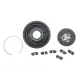 Шків компресора кондиціонера NRF 380097 для Renault Grand Scenic III/Megane III 1.9dCi/2.0TCe 08-, Ø 119 мм, 7 канавок