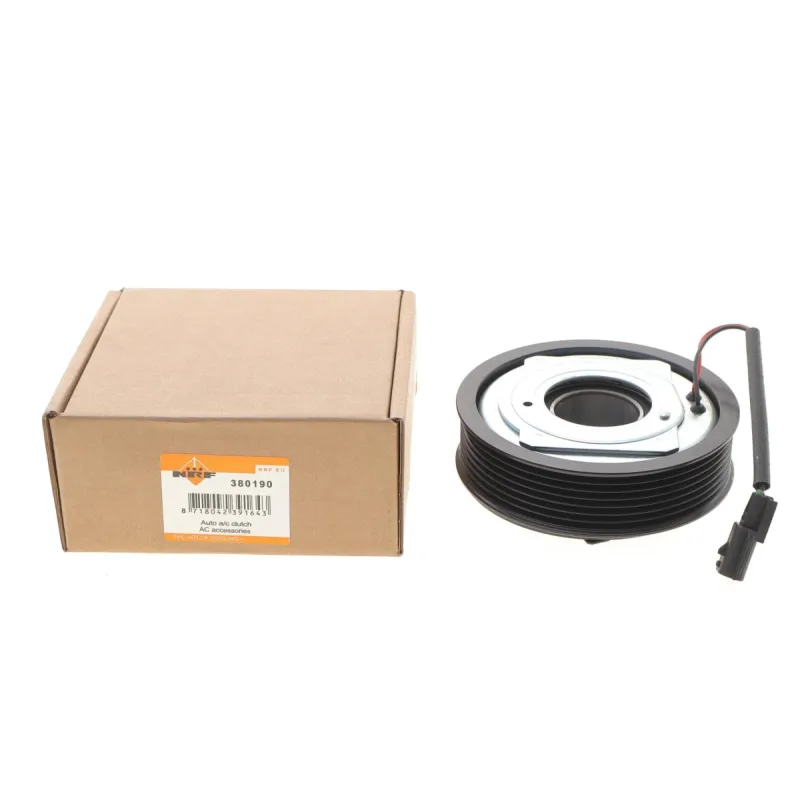 Муфта компресора кондиціонера NRF 380190 для Renault Master 2.3 dCi, Trafic 2.0 dCi, Nissan NV400, NV300, Fiat Talento, Ø 115 мм, 7 канавок