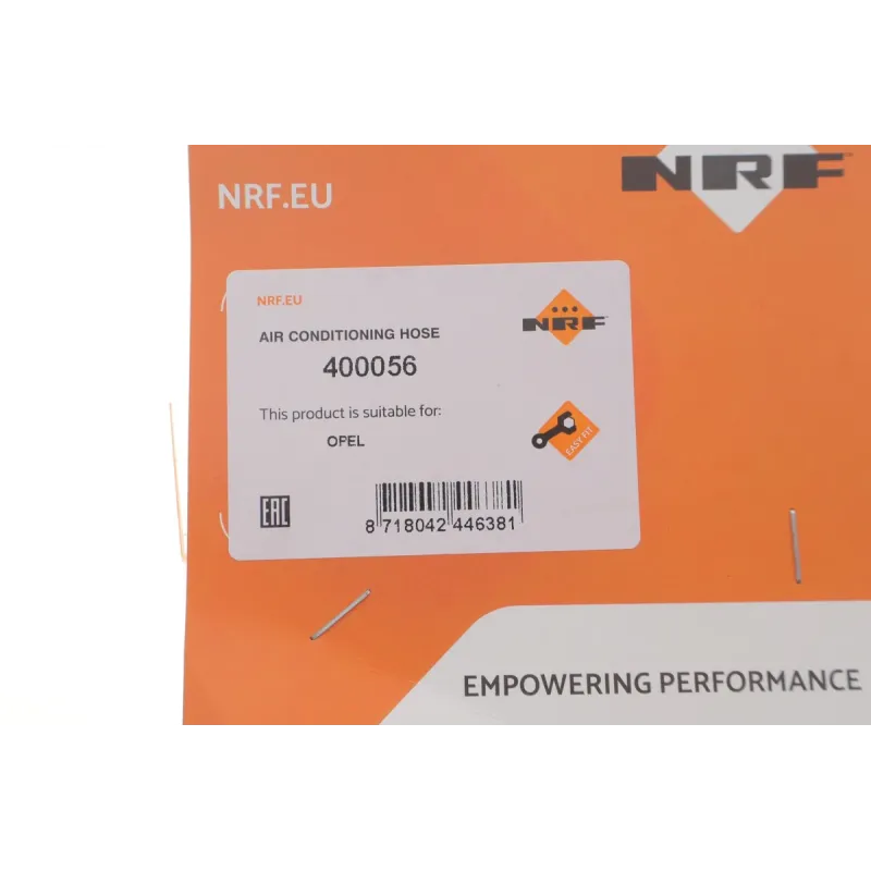 Трубка кондиціонера NRF 400056 для Renault Trafic II, Opel Vivaro, Nissan Primastar 2001-